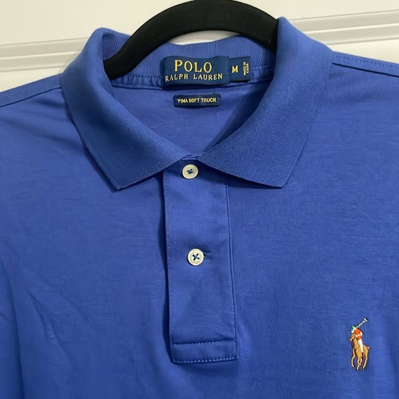 Polo Ralph Lauren Pima Soft Touch Polo Size Medium - Picture 2 of 10